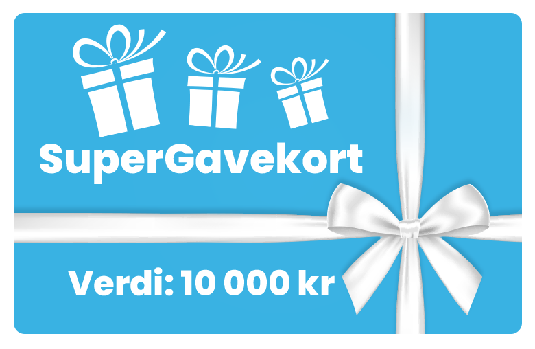 Vinn et SuperGavekort fra GoGift på 10.000 kr.